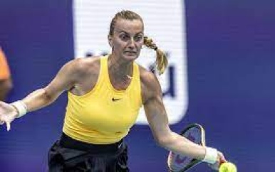 Tennisster Kvitova naar finale van toernooi in Miami