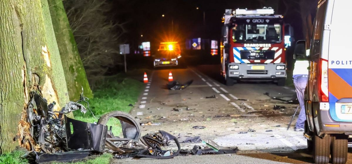 Vier mannen verongelukt in Friesland