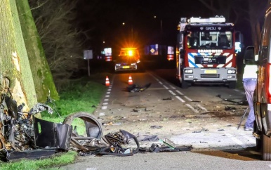 Vier mannen verongelukt in Friesland