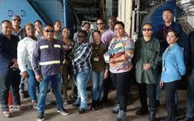 Aspirant-arbeidsinspecteurs onderricht in veiligheidsaspecten