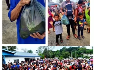 Duizend voedselpakketten verdeeld in Wanica