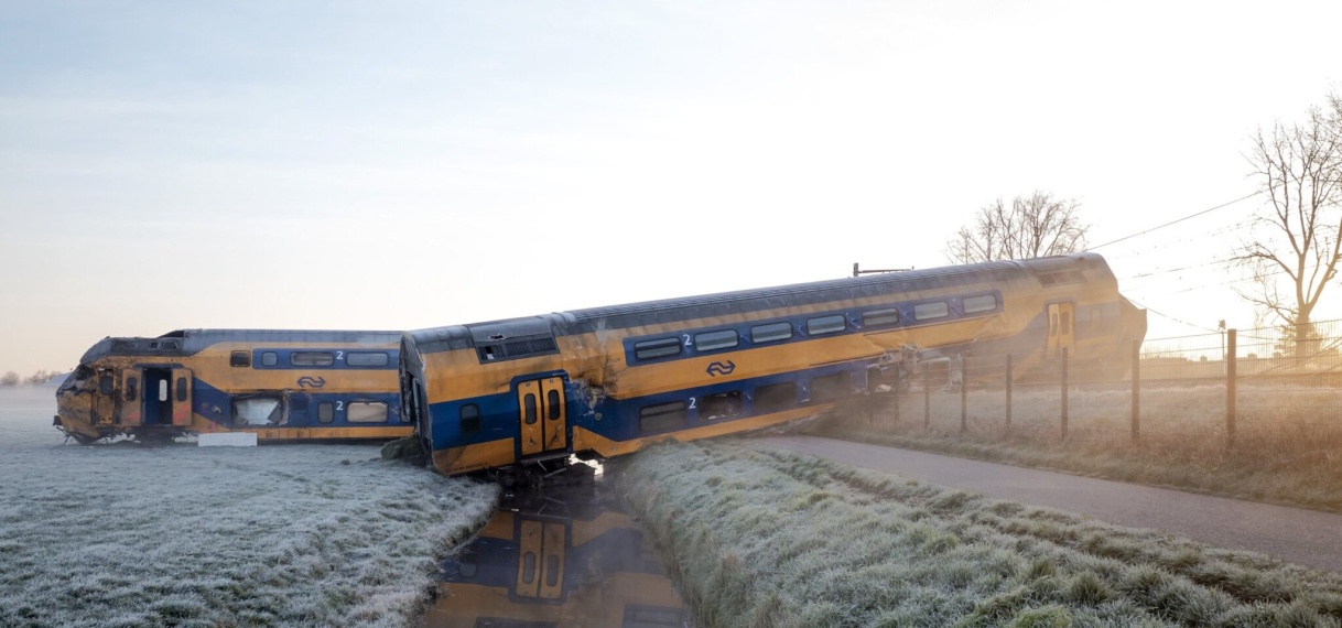 UPDATE: Berging ontspoorde intercity Voorschoten pas over een paar dagen