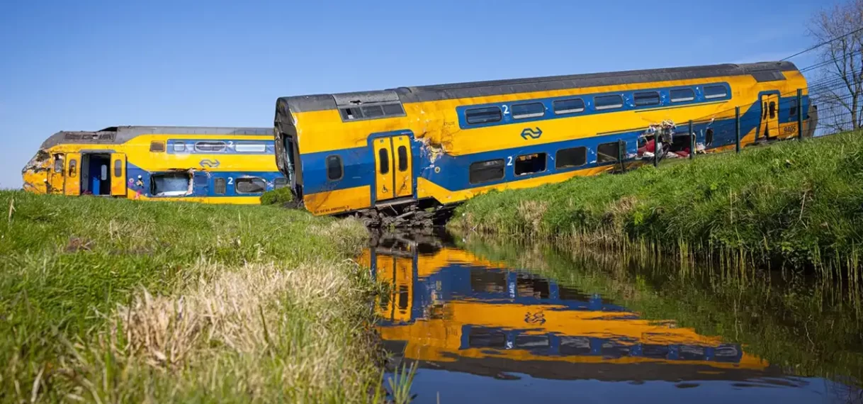 UPDATE: Zo ging het volgens de OVV mis bij treinongeluk in Voorschoten