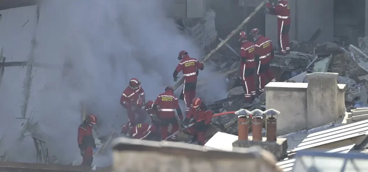 Zeker acht mensen nog vermist bij ingestort flatgebouw Marseille