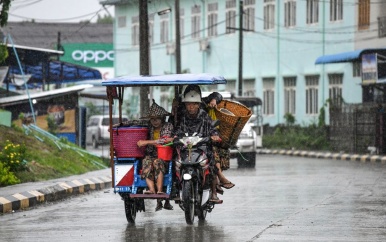 Orkaan Mocha aan land, slachtoffers in Myanmar