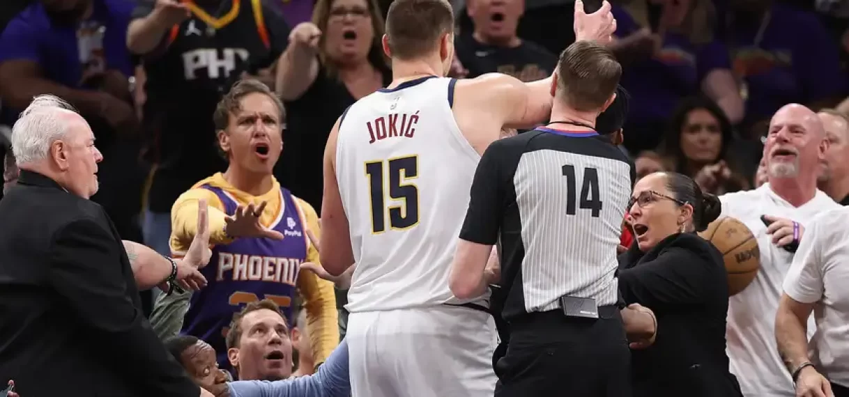 NBA-ster Jokic na oproep Suns-eigenaar (en slachtoffer) niet geschorst voor duw