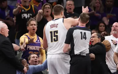 NBA-ster Jokic na oproep Suns-eigenaar (en slachtoffer) niet geschorst voor duw