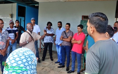 Proces rehabilitatie Indoor Stadion Nickerie officieel in gang gezet