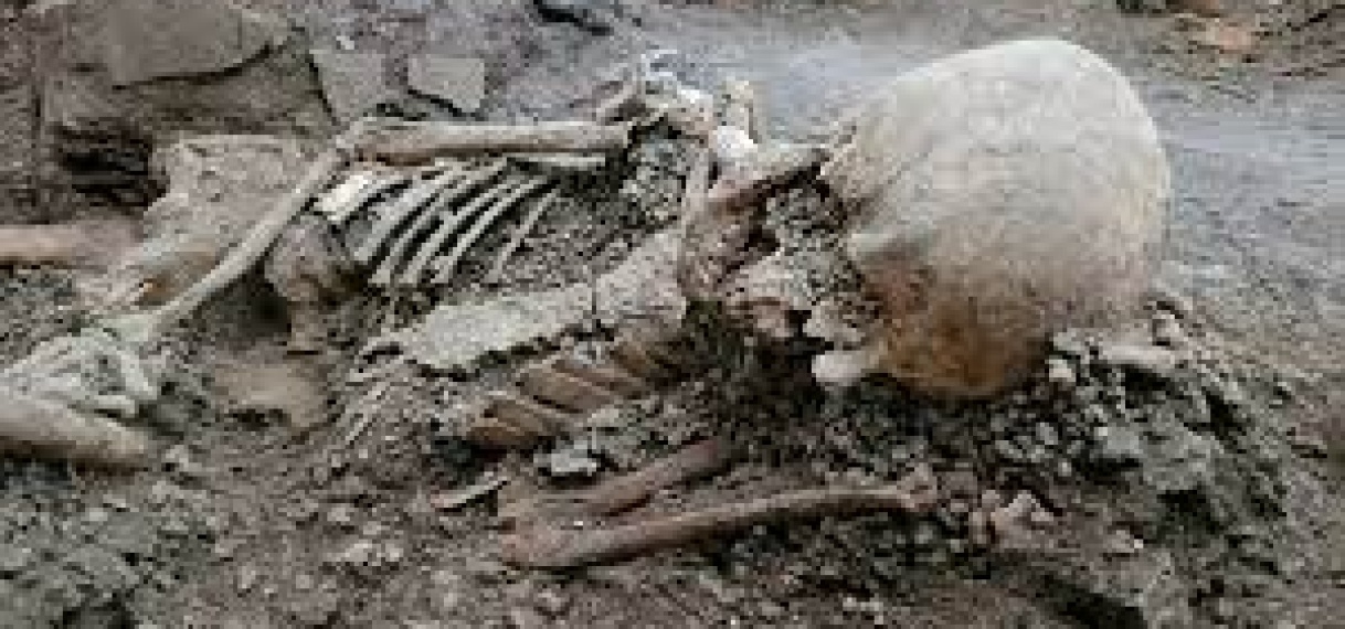 Archeologen vinden twee nieuwe skeletten in Pompeii