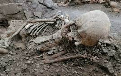 Archeologen vinden twee nieuwe skeletten in Pompeii