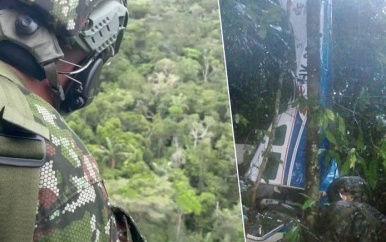 Militairen zoeken in Colombia naar vermiste kinderen na crash