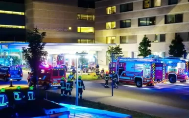 Drie doden en twintig gewonden bij grote brand in Oostenrijks ziekenhuis
