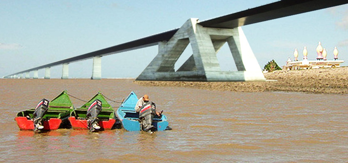 Voortraject bouw brug Corantijnrivier nadert eindfase