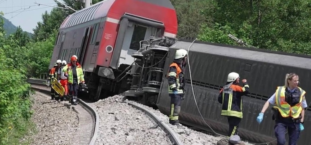 Duitsland vervangt bijna half miljoen dwarsliggers na treinongeluk in Beieren