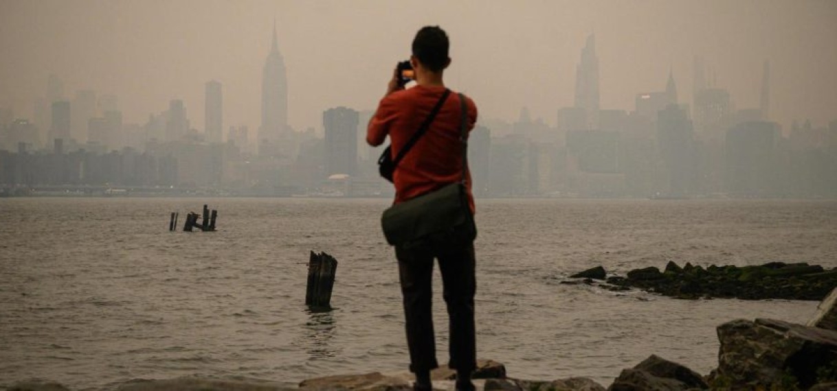 Rook van bosbranden in Canada teistert New York en oostkust VS