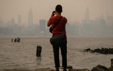 Rook van bosbranden in Canada teistert New York en oostkust VS