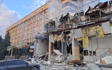 Doden en gewonden bij Russische raketaanval op restaurant in Kramatorsk