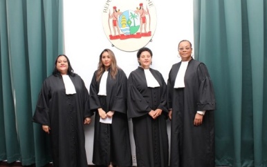 Advocaten beëdigd bij Hof van Justitie