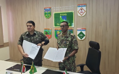 Surinaamse en Braziliaanse legers maken afspraak tijden RRIM