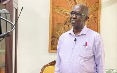 Leiding EBS bespreekt bedrijfsvoering met president