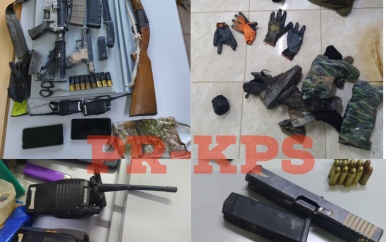 Vier verdachten ter zake diefstal middels geweld aangehouden; twee kompanen voortvluchtig