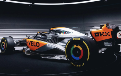 McLaren met chroomauto naar Britse GP