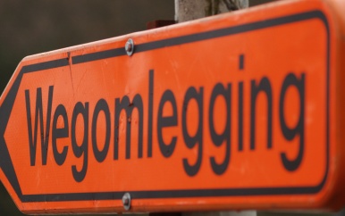 Wegomlegging i.v.m. herstelwerkzaamheden Lalla Rookhweg
