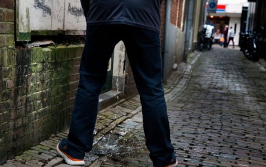 Wildplassen nog een probleem in de binnenstad