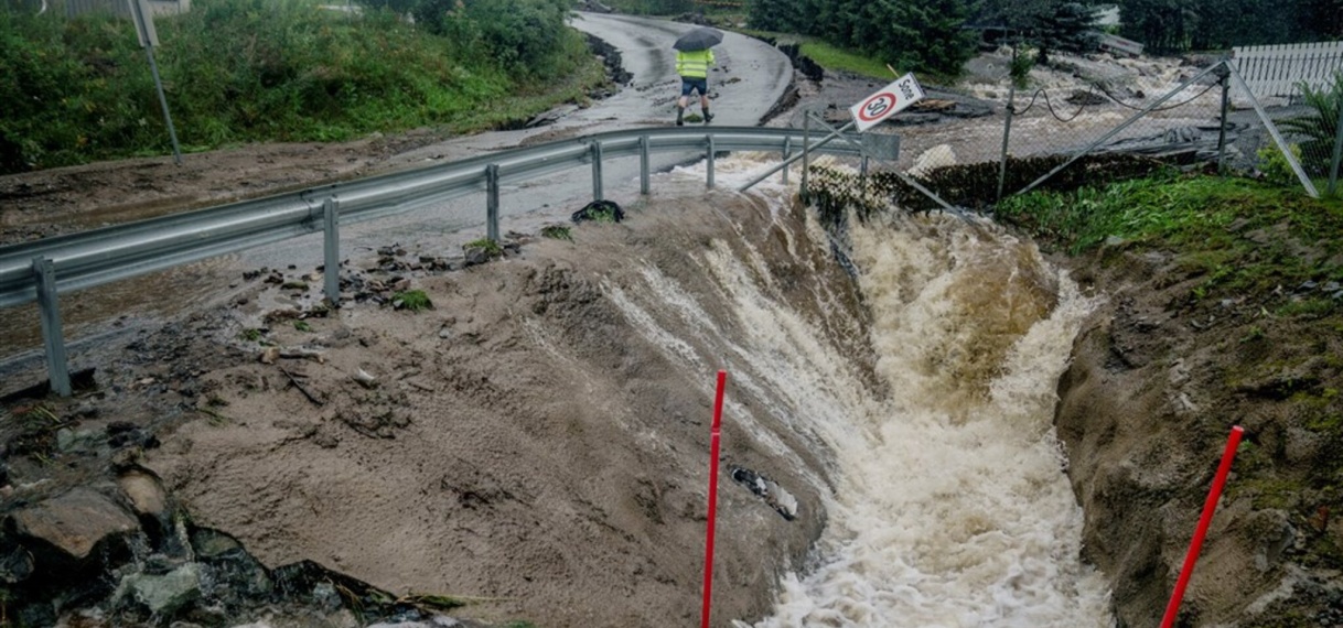 Zomerstorm Hans houdt Scandinavië in de greep: ‘Uitzonderlijk hevig noodweer’