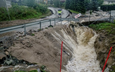 Zomerstorm Hans houdt Scandinavië in de greep: ‘Uitzonderlijk hevig noodweer’