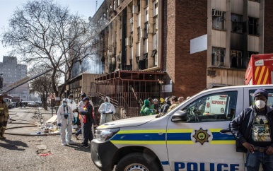 Tientallen doden en gewonden door brand in zakendistrict Johannesburg