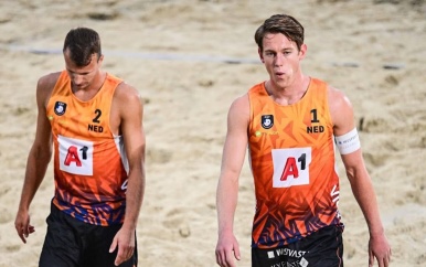 Beachvolleyballers Luini en De Groot onderuit in finale EK