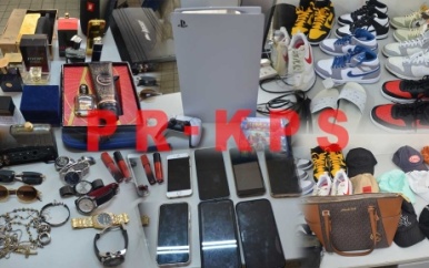 Zeven inbraak verdachten aangehouden door Recherche Paramaribo; drie hunner heengezonden