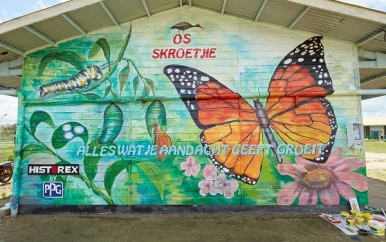 OS Skroetjie krijgt kleurrijke metamorfose