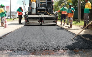 Asfalteringsproject OW verloopt goed