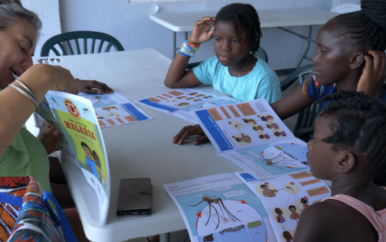 Gemeenschap Drietabbetje krijgt informatie over malaria