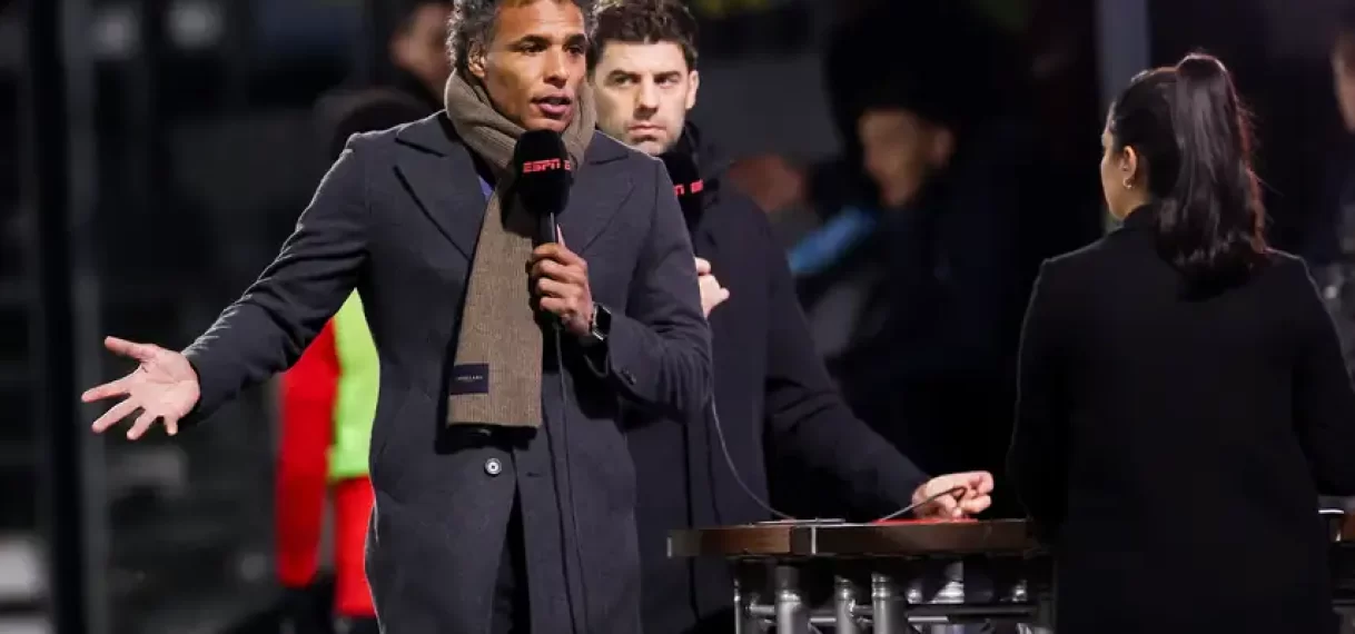 Van Hooijdonk blijft analyticus bij ESPN, maar niet rondom wedstrijden van Ajax