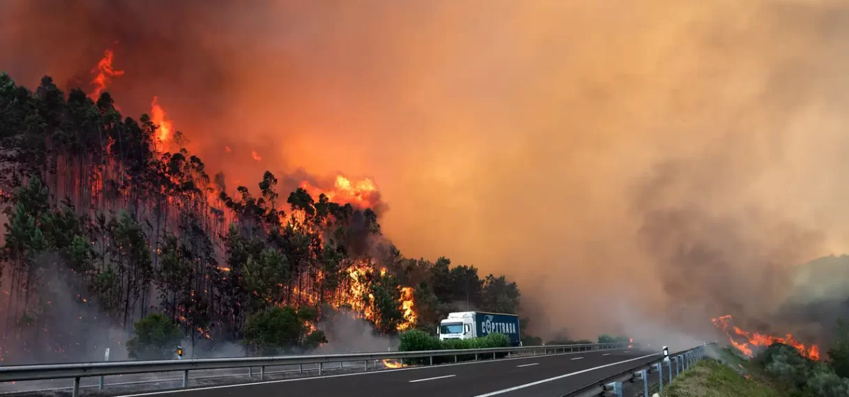 UPDATE: Zeker veertienhonderd mensen moeten hun huis uit door bosbrand in Portugal