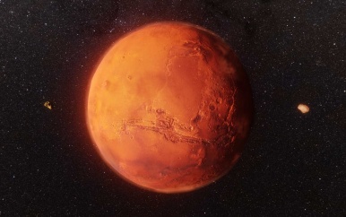 Atmosfeer Mars kan volgens NASA lucht leveren die mensen kunnen inademen