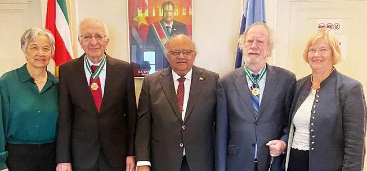 Caram en Schaaijk benoemd tot commandeur