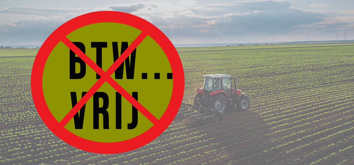 Geen BTW vrijstelling voor agrarische sector