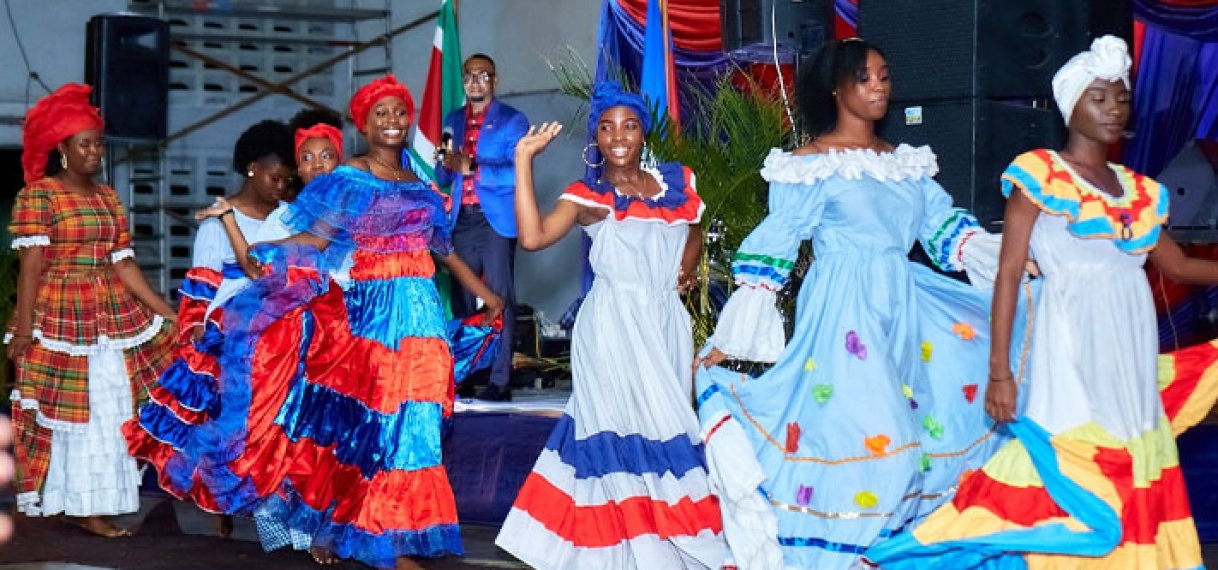 Kleurrijke herdenking Haïtiaanse Immigratie in Suriname