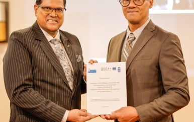 President Santokhi kondigt belangrijke maatregelen aan voor Integraal Waterbeheer”