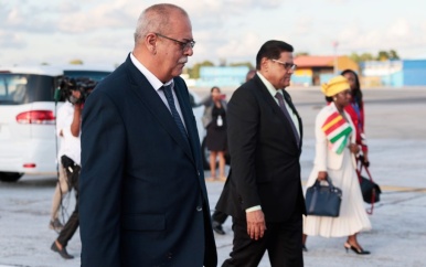 President Santokhi in startblokken voor G77+China top