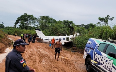 Veertien doden bij vliegtuigongeluk in Amazonegebied Brazilië