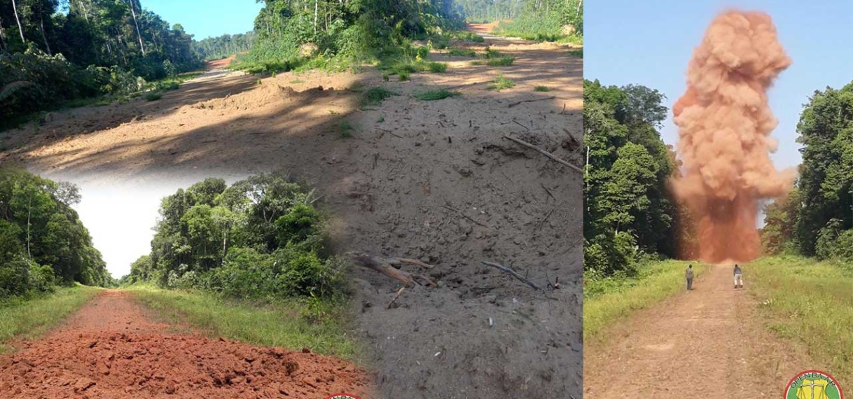 Twee illegale landingsbanen onklaar gemaakt door JIT en NL