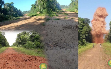 Twee illegale landingsbanen onklaar gemaakt door JIT en NL