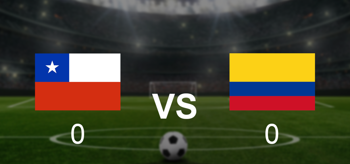 Chili en Colombia eindigen in 0-0 spel