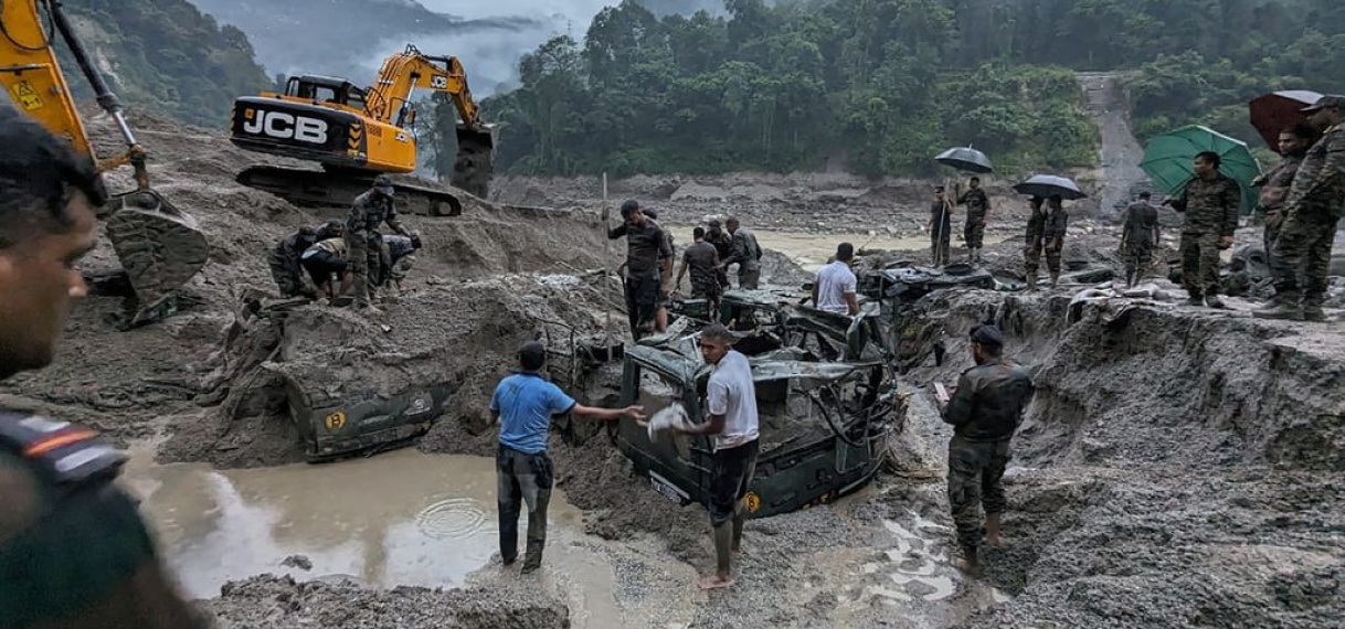 UPDATE: Dodental overstromingen Indiase deelstaat Sikkim opgelopen naar 47