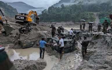 UPDATE: Dodental overstromingen Indiase deelstaat Sikkim opgelopen naar 47